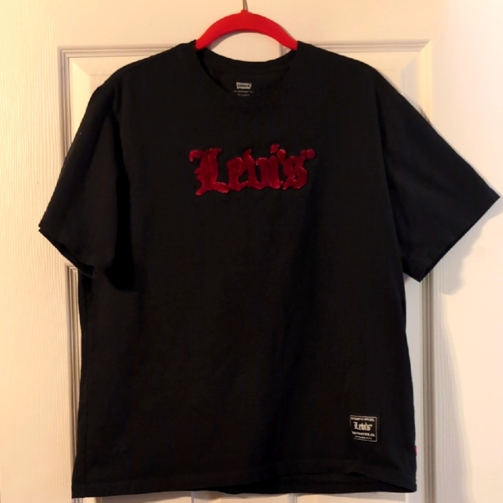 Levi's Black T-Shirt for Men
